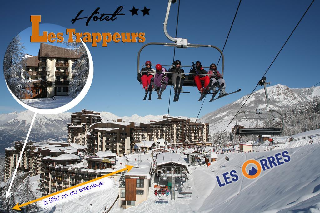 Hotel Les Trappeurs Les Orres Dış mekan fotoğraf